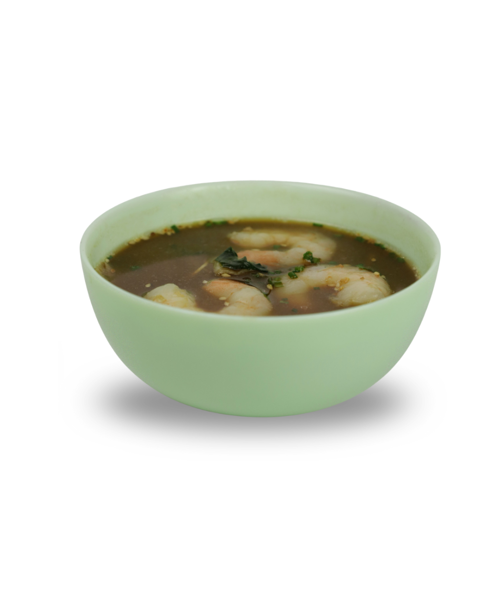 Zupa Miso z krewetkami