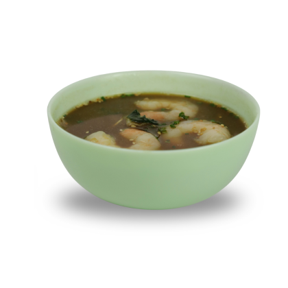 Zupa Miso z krewetkami