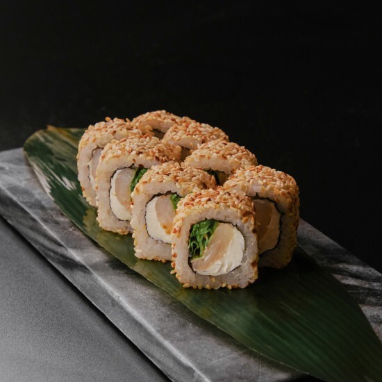 FutoCalifornia z krewetkami