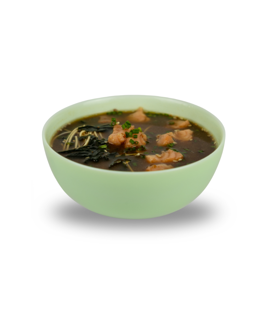 Zupa Miso z lasos
