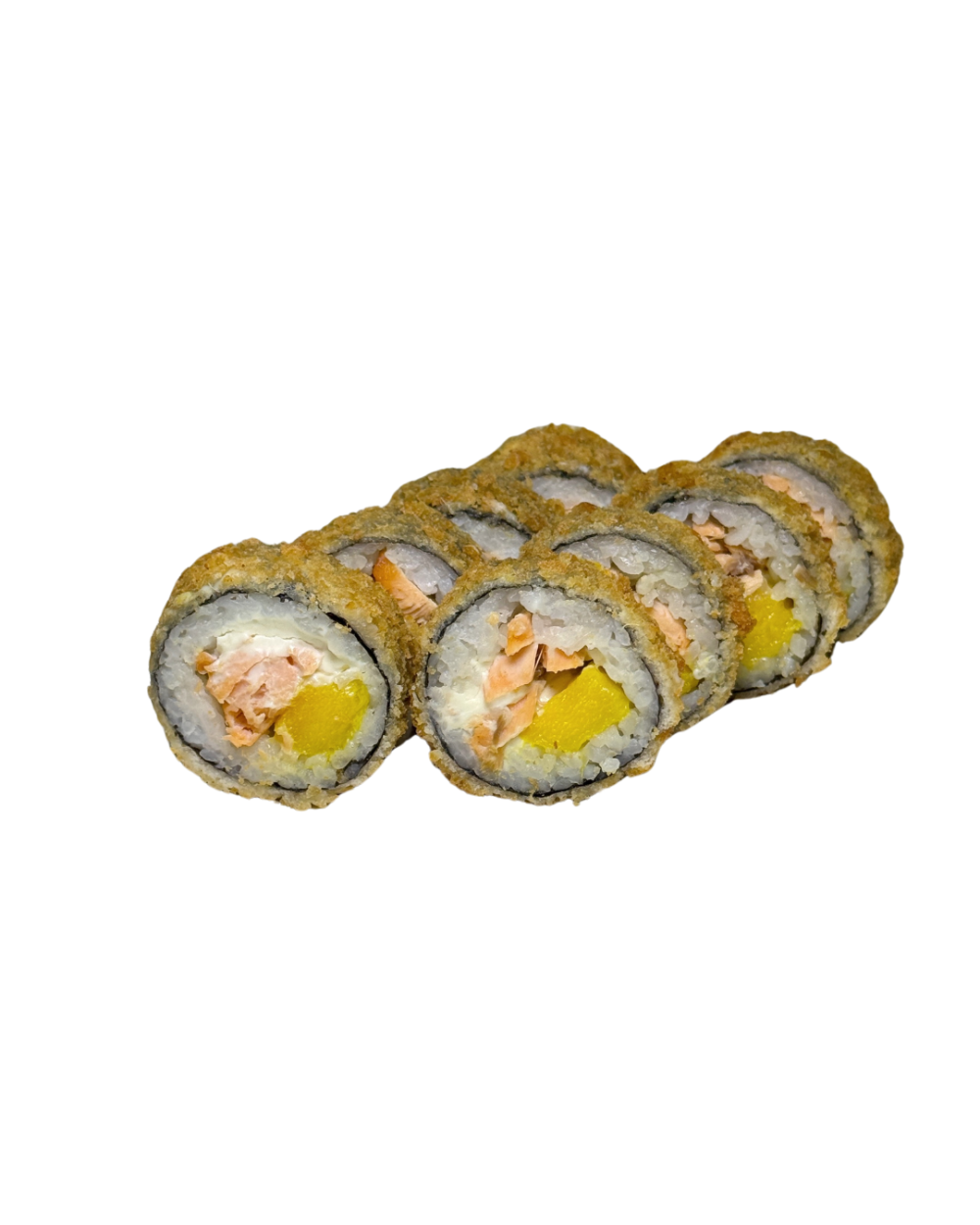 Tempura Roll z grillowanym łososiem i mango