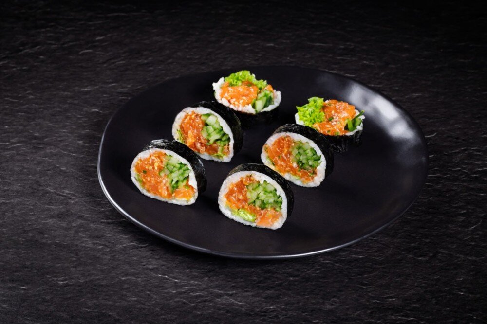 Futomaki Tatar Łosoś