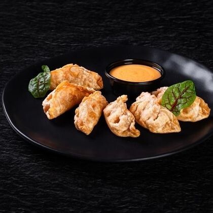 Gyoza z krewetkami