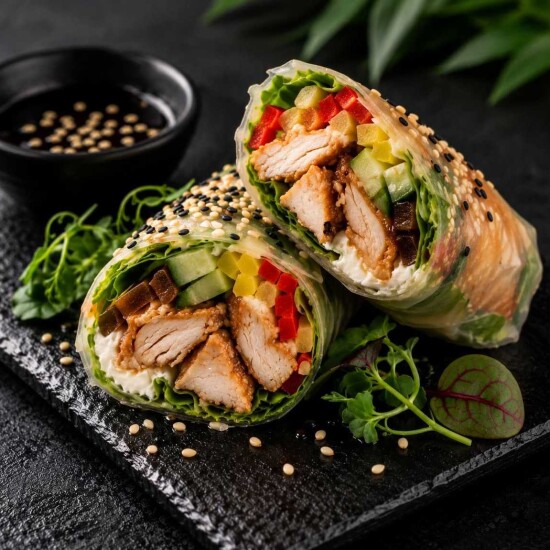 Spring roll chicken
