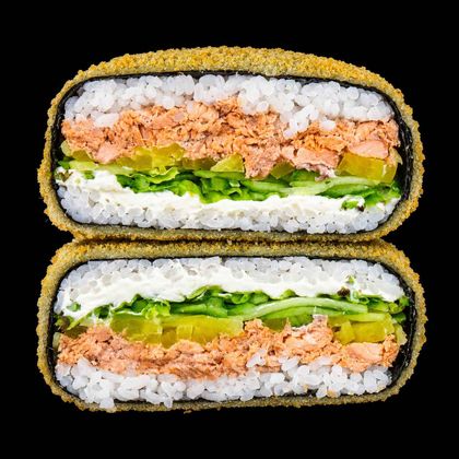 Sushi Burger Pieczony Łosoś
