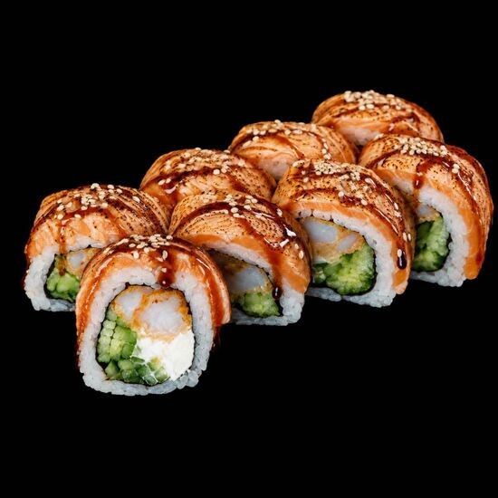 Uromaki Grillowany Łosoś Deluxe