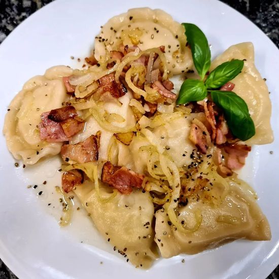 Pierogi z mięsem