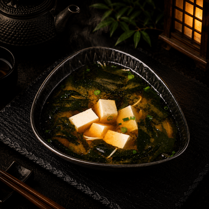 Zupa Miso z tofu